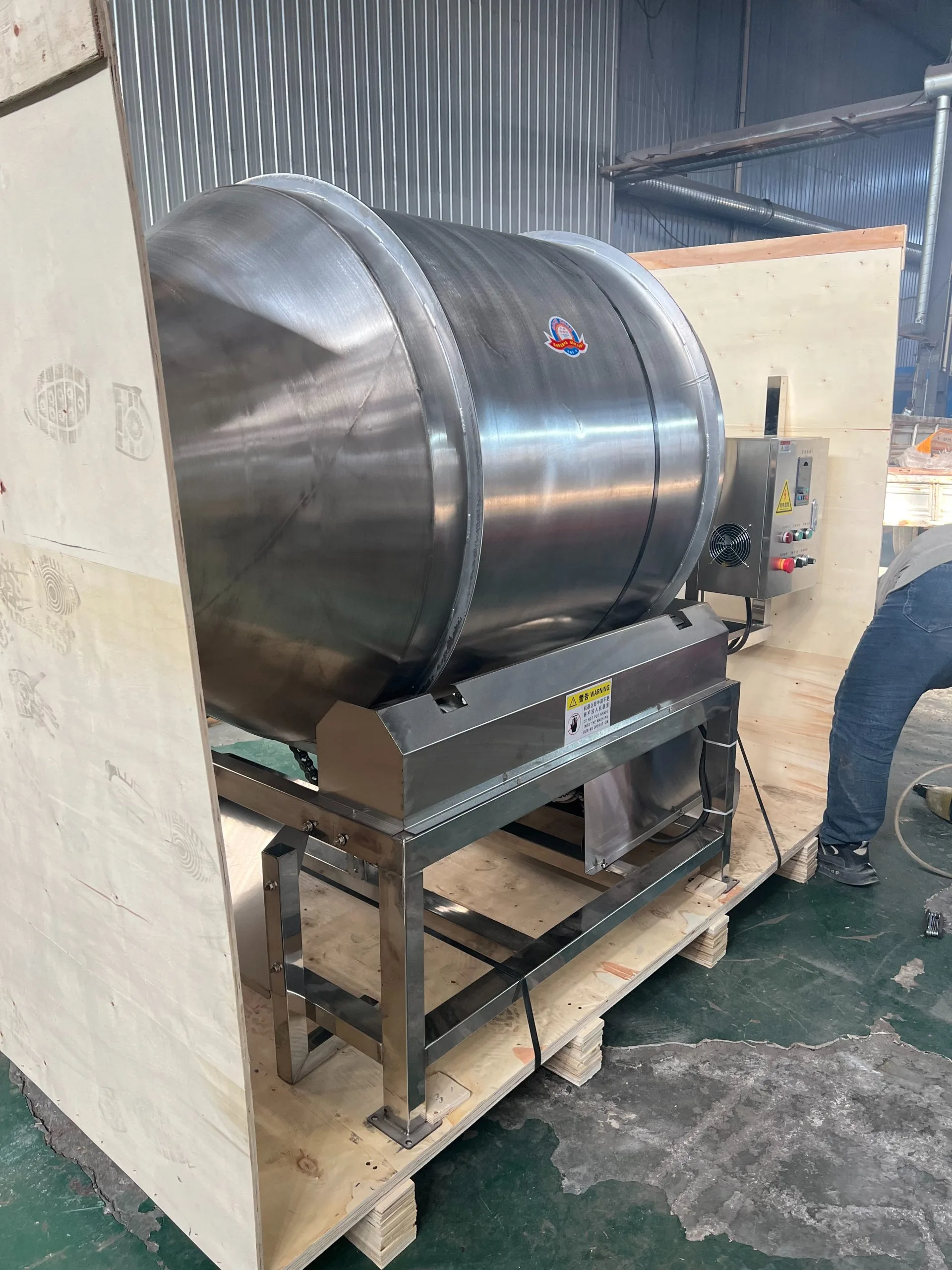 Detalles del embalaje de exportación de la trituradora industrial