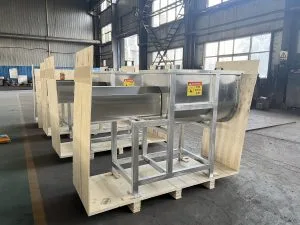 Molino industrial embalado en caja de madera de exportación
